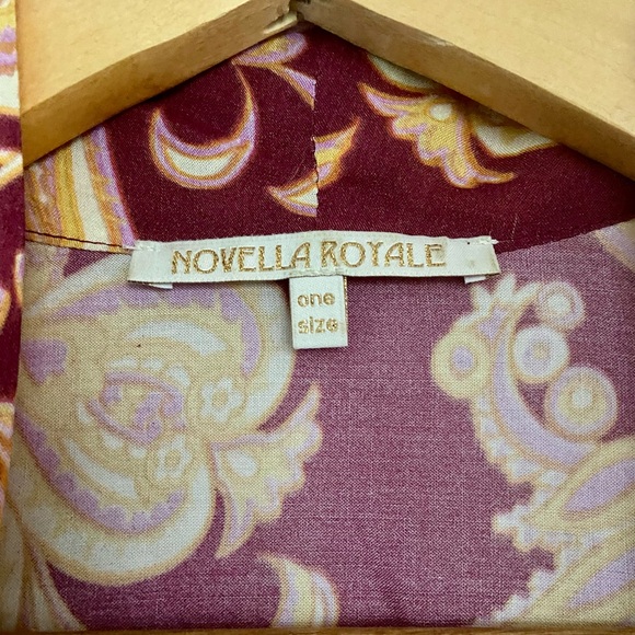 NOVELLA ROYALE HITCHHIKER KIMONO ROBE - Picture 3 of 4